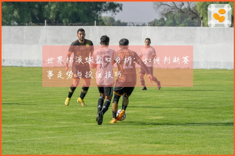 世界杯滚球盘口分析：如何判断赛事走势与投注技巧